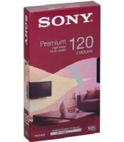Sony VHS Tape 120 min (E120V)